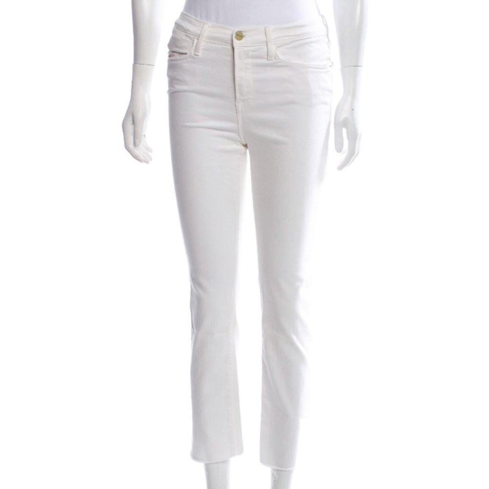 FRAME Mid-Rise Straight Leg Jeans | Size S, US 26